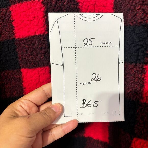 NWT Style & Co  Pullover Jacket Multicolor Large Plaid 1/4 Zip Long Sleeve Red - Picture 8 of 8